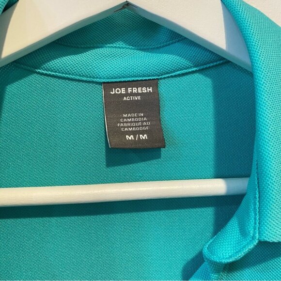 Sleeveless Collared Shirt in Teal Size L Perfect for Golf or Tennis - Picture 3 of 14